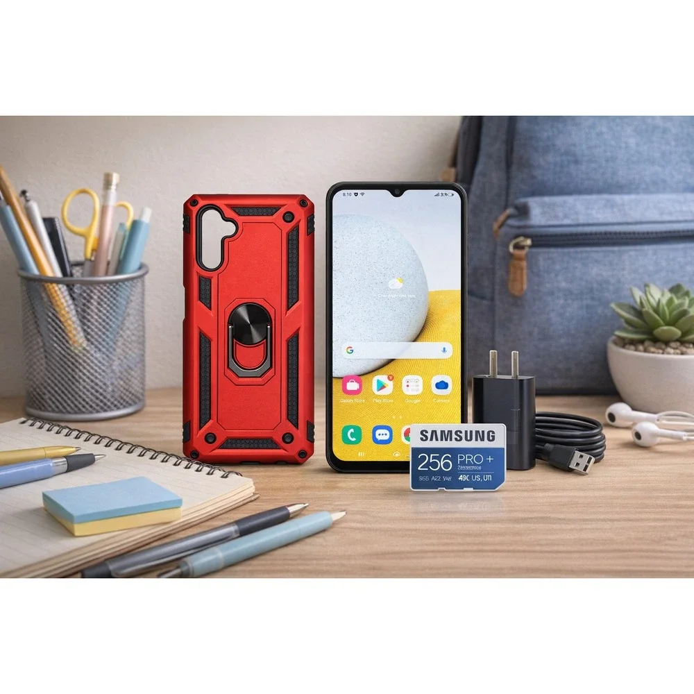 Samsung Galaxy A13‎ 5G 64GB Black +256GB SD Bundle Case Charger